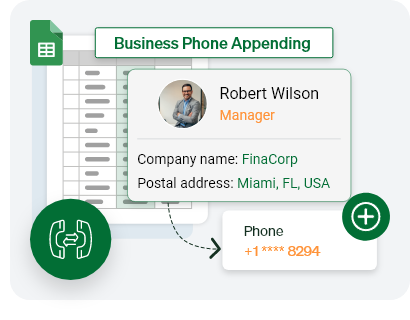 Business Phone Append Service
