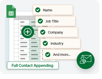 Full Contact Data Appending