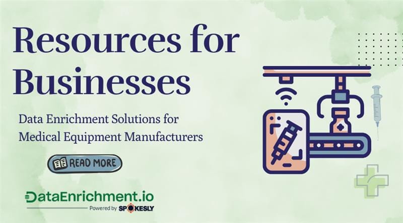 Data Enrichment with Medical Equipment Manufacturers